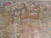 Rouffach Alsace Northern France fine antique color city view