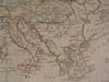Europe 1808 scarce folio Neele & Longman old vintage antique hand colored map