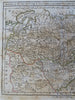 Russian Empire Qing China Japan Korea c. 1795-1806 Vaugondy Delamarche map