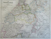 Netherlands Holland Zealand Friesland 1876 Otterloo scarce large Dutch map