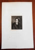 Alexander Pope English Poet c. 1850's fine India Proof engraved portrait