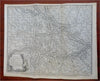 Battle of Elixheim War of Spanish Succession Brabant c. 1745 Basire battle map