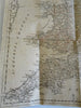 England & Wales British Isles London Cardiff York c 1750-75 Jeffrys engraved map