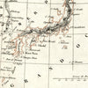 Japan island old map 1834 Tardieu scarce Perrot miniature map primitive color