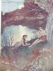 Edmund Dulac c. 1920's lot x 10 scarce color prints sailing ocean & water scenes