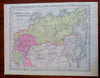 Russia in Asia Siberia Kamchatka Caucasus 1856 DeSilver engraved map