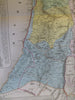 Holy Land Palestine Israel Sinai Jerusalem 1862 Andriveau-Goujon large map