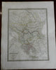 The Ancient World Europe Asia North Africa 1837 Andriveau-Goujon detailed map