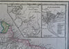 South America Brazil Argentina Peru Bolivia 1876 Otterloo scarce large Dutch map