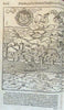 Nordlingen Germany panorama 1590's Munster old wood cut birds-eye city view