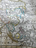 Asia Ottoman Empire China Korea Mughal India Japan 1780 Holtrop miniature map