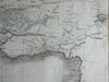 West Africa Morocco Algeria Guinea Sahara Desert 1846 scarce map