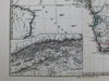 Afrika Africa European colonies Mt. Height comparison 1878 Stulpnagel map