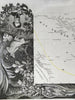 Oceania Polynesia Australia New Zealand Hawaii 1855 LeMercier decorative map