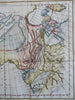 America Voyages of Admiral de Fonte Northwest Passage 1768 Jefferys Vaugondy map