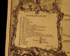 Battle Prats del Ray Spain Catalonia 1740 Basire antique map Staremberg Vendosme