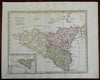 Ancient Sicily Syracuse Messina Lilybauem 1800 Wilkinson historical map