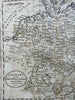 Holy Roman Empire Germany Austrian Netherlands c. 1796 McIntyre engraved map