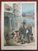 Zimmerman American Politics 1880's Puck Judge Political Cartoons Lot x 9 prints