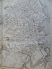 Lynn Massachusetts City Plan Walden Pond Cemeteries Gas Works 1891 Walker map