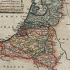 Netherlands Seven United Provinces Austrian Dutch c.1770-85 T. Jefferys old map