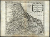 Netherlands Pays-Bas Holland 1699 Sanson map