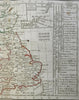 British Isles Ireland United Kingdom Scotland England 1815 Delamarche map