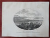 Lake Memphremagog Newport Vermont 1861 H.F. Walling lithographed print