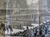 NYC Madison Square Centennial Military Parade West Point Cadets 1889 print