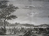 Walton Surrey Thames River Bridge Travelers 1752 engraved landscape view