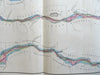 Terraces on Connecticut River South Vernon to Canann 1861 large geology map
