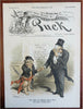 Puck Political Cartoons Keppler Art 1882-1903 Corruption Lot x 10 color prints