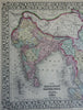 British India Southeast Asia Qing China Tibet Malaysia 1867-9 Mitchell map