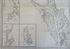 King George Archipelago Chatham Strait 1903 Hoen Edwards historical nautical map