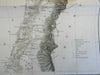 Republic of Chile Conception Santiago 1855 U.S. Astronomical Expedition map