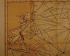 Pacific Ocean 1902 Australia China Indonesia Korea So. America distances miles