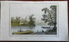 Pasig River Luzon Island Philippines fishing Boats Scenic View 1839 print