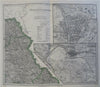 Kingdom of Bavaria Munich Wurzburg Augsburg Passau 1873 Ravenstein detailed map