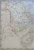 New Brunswick & Nova Scotia Maritimes Canada 1885 Cram scarce large detailed map