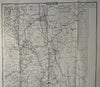 King's Canyon & Sequoia California 1945-50 U.S. Geological Survey detailed map