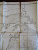 Michigan State Map U.S. Survey Details 1861 Bien lithographed folding map
