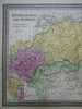 Russia in Asia Siberia Irkutsk Kamchatka Manchuria Japan 1850 Cowperthwait map