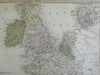 Western Europe Spain Portugal France British Isles Netherlands 1841 Boynton map