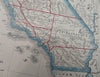 California State by itself 1886-92 People's large map