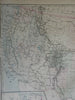 United States Alaska Great Lakes Rocky Mountains 1872 Asher & Adams folio map