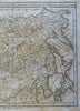 Russian Empire Qing China Japan Korea c. 1795-1806 Vaugondy Delamarche map