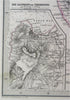 Cape Colony South Africa Boer Republics Cape Town 1880 Petermann detailed map