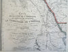Western U.S. Oregon British Columbia Vancouver 1903 Duflot Mofras historical map