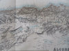 Algeria North Africa Oran Algiers Constantine c. 1855-60 nice Fullarton map