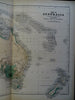 Australia Papua New Guinea Solomon Islands New Zealand 1856 Boynton engraved map